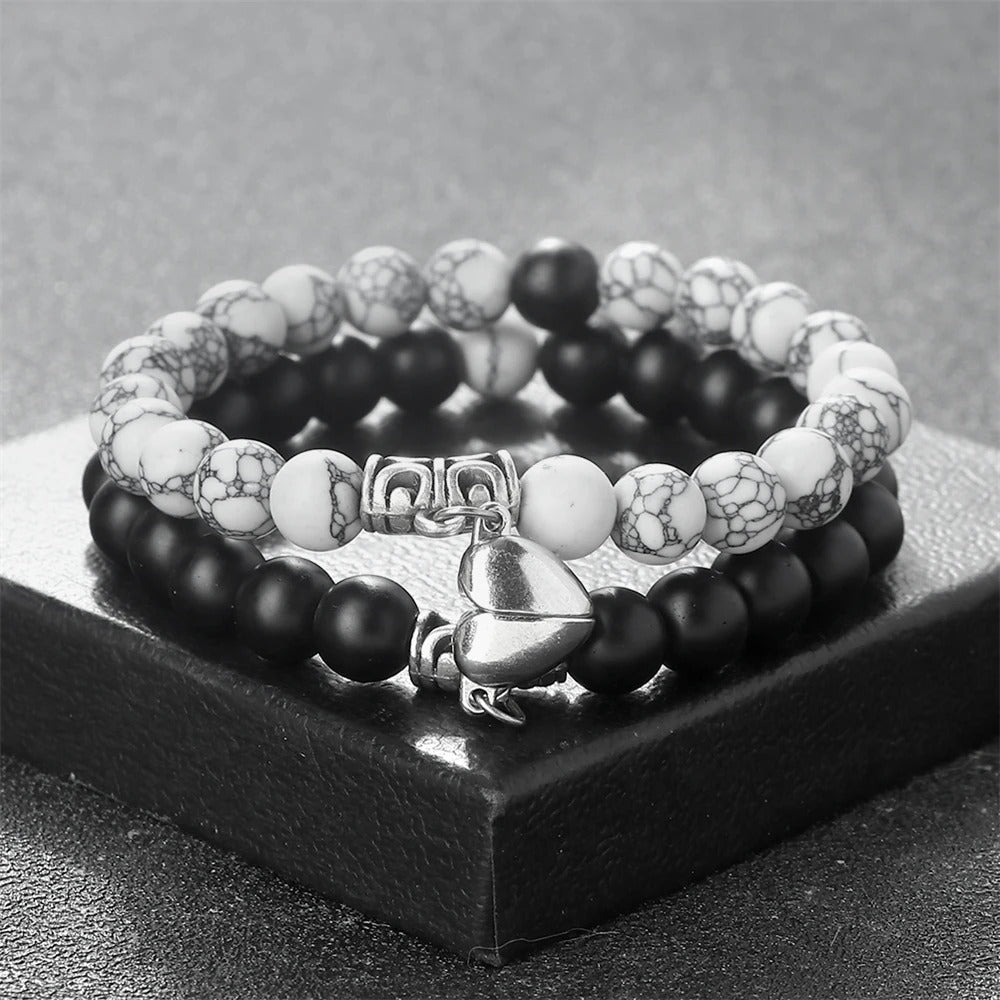 Black an White Couple Band