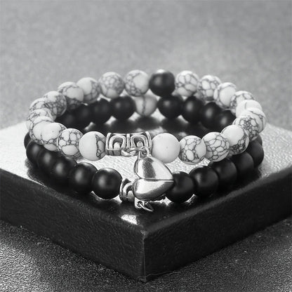 Black an White Couple Band