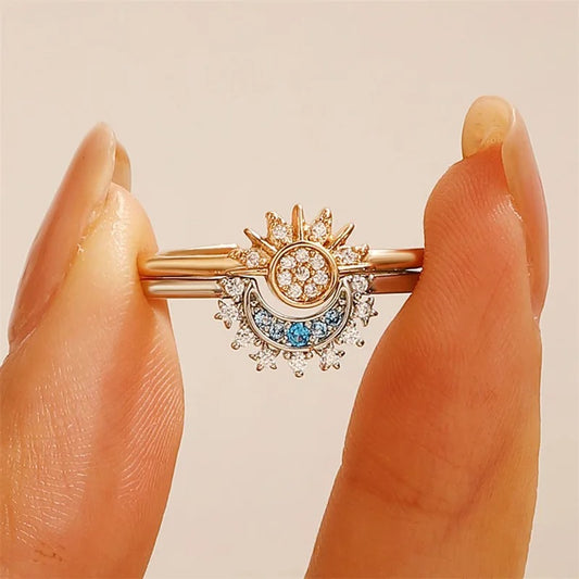 Moon and Sun Ring