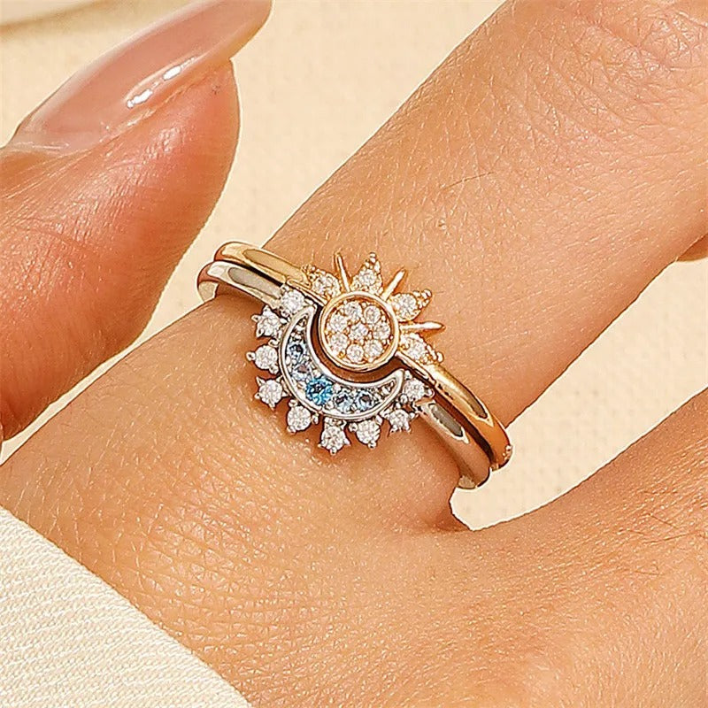 Moon and Sun Ring
