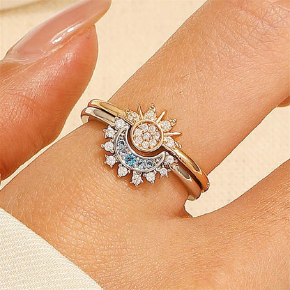 Moon and Sun Ring